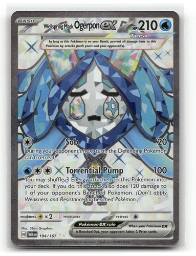 Wellspring mask ogerpon - ogerpon, ex