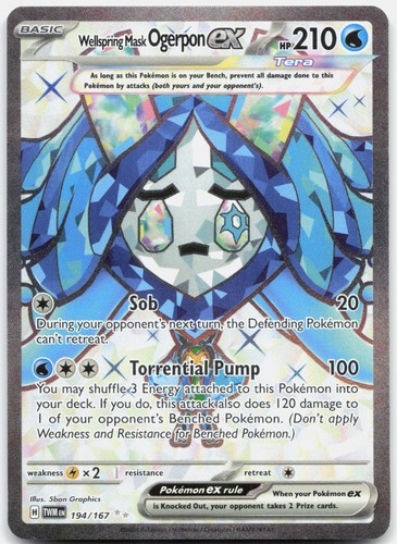 Wellspring mask ogerpon - ogerpon, ex